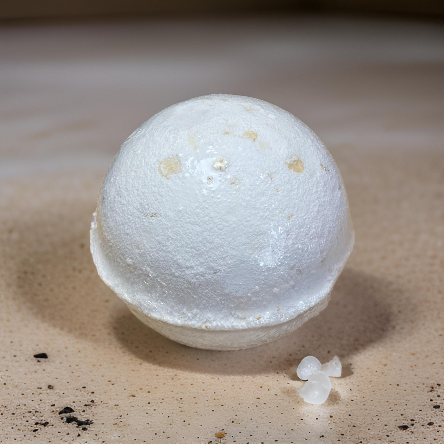 milk & oats soothing bath bomb