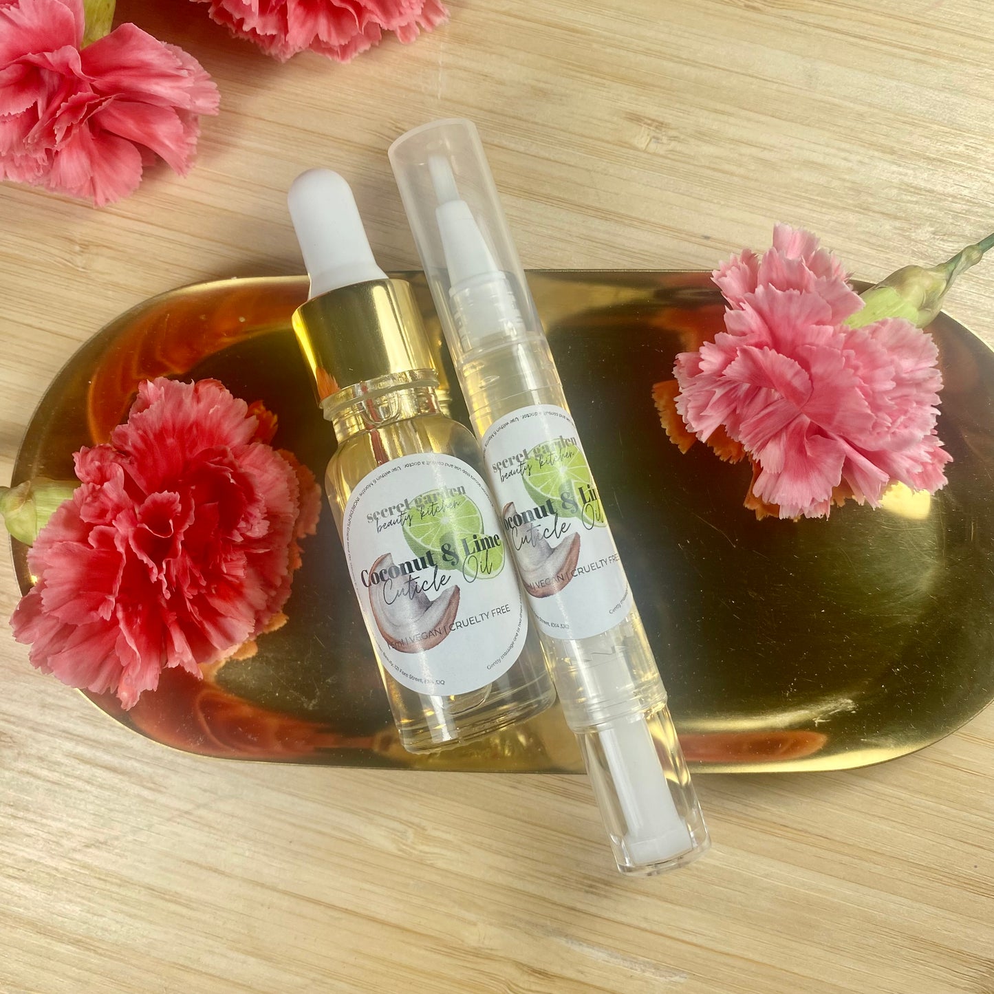 coconut & lime cuticle oil